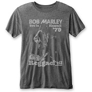  BOB MARLEY UNISEX TEE: HAWAII (BURN OUT)  BOB MARLEY 1