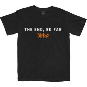 Slipknot Unisex T-Shirt: The End, So Far Album Cover (Black) (Back Print) SLIPKNOT 7