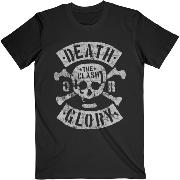  THE CLASH UNISEX T-SHIRT: DEATH OR GLORY THE CLASH 7