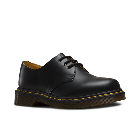 Dr Martens 1461 Shoe  BLACK SMOOTH  1461/59