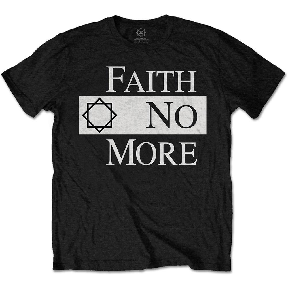     FAITH NO MORE UNISEX TEE: CLASSIC LOGO V.2. FAITH 3