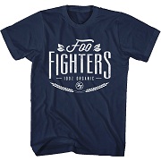 FOO FIGHTERS UNISEX TEE: 100% ORGANIC  FIGHTERS 3