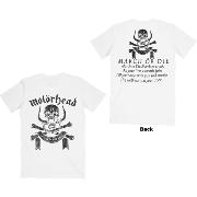  MOTORHEAD UNISEX T-SHIRT: MARCH OR DIE (BACK PRINT) MOTORHEAD 7