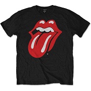 THE ROLLING STONES UNISEX TEE: CLASSIC TONGUE STONES 1