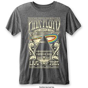  PINK FLOYD UNISEX FASHION TEE: CARNEGIE HALL (BURN OUT)  PINK FLOYD 8