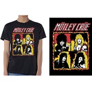  MOTLEY CRUE UNISEX TEE: SHOUT AT THE DEVIL FLAMES MOTLEY 3