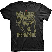  RAGE AGAINST THE MACHINE UNISEX TEE: PRIDE    RATM 3