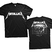  METALLICA UNISEX TEE: MASTER OF PUPPETS PHOTO (BACK PRINT) METALLICA 3