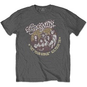  AEROSMITH UNISEX TEE: CHEETAH PRINT  AEROSMITH 2