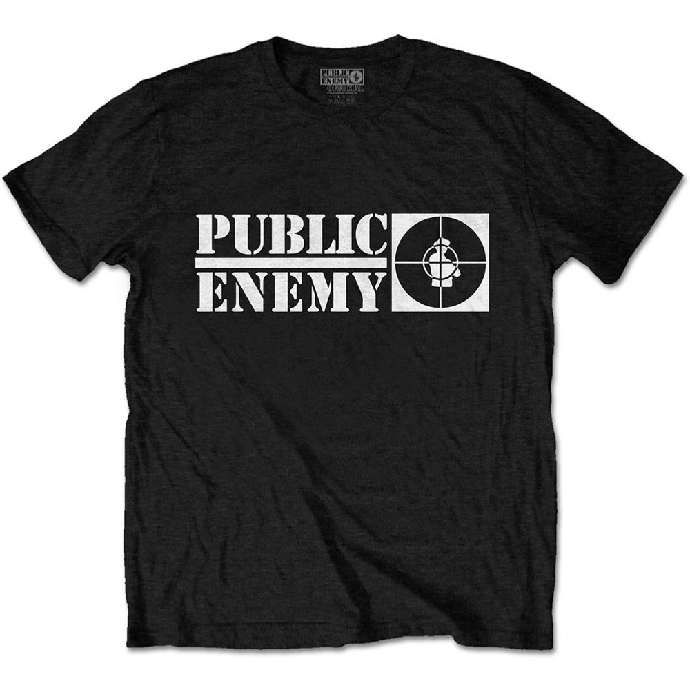 PUBLIC ENEMY UNISEX TEE: CROSSHAIRS LOGO online Pasatiempos