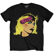   BLONDIE UNISEX T-SHIRT: PUNK LOGO BLONDIE 1