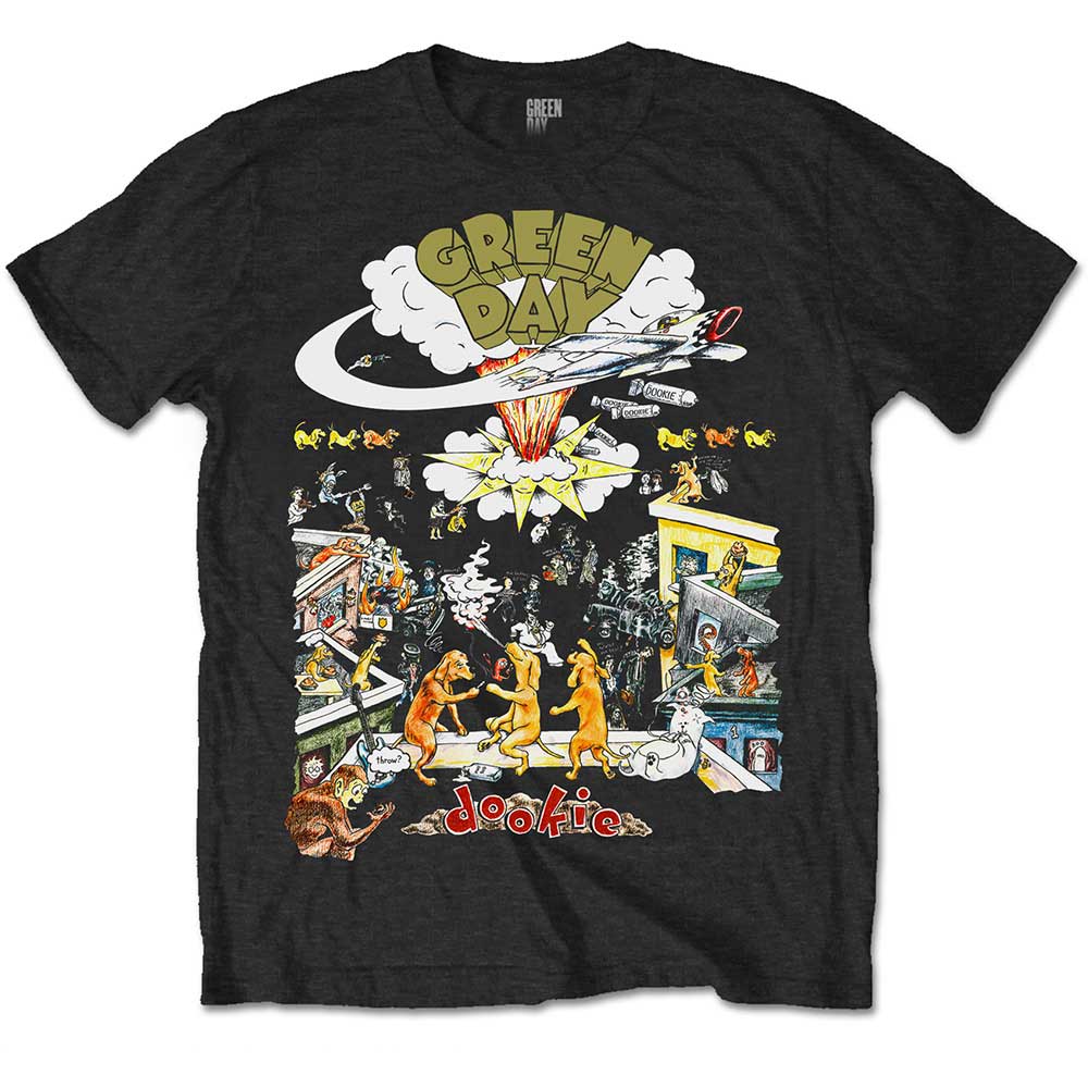  GREEN DAY UNISEX TEE: 1994 TOUR GREEN DAY 3