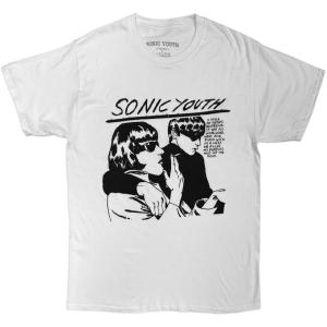 Sonic Youth Unisex T-Shirt: Goo (White)  SONIC Y1