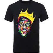  BIGGIE SMALLS UNISEX TEE: CROWN BIGGIE 1
