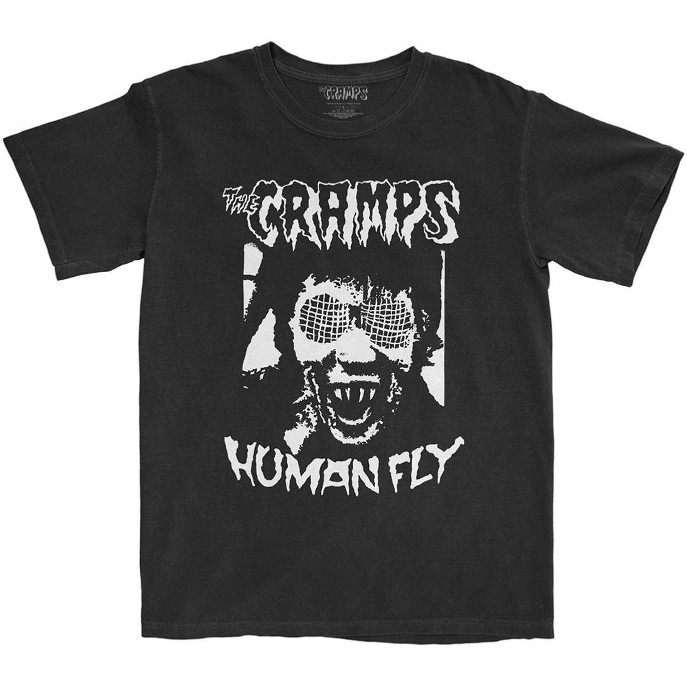 THE CRAMPS UNISEX T-SHIRT: HUMAN FLY  CRAMPS 2