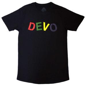 Devo Unisex T-Shirt: Logo (Black) DEVO