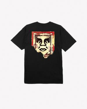 OBEY RIPPED ICON CLASSIC T-SHIRT165263782
