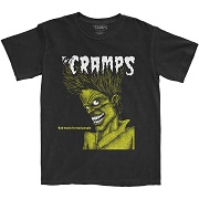  THE CRAMPS UNISEX T-SHIRT: BAD MUSIC  CRAMPS 1