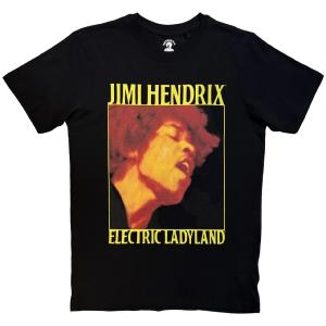 Jimi Hendrix Unisex T-Shirt: Electric Ladyland (Black) HENDRIX 8