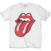  THE ROLLING STONES UNISEX TEE: CLASSIC TONGUE STONES 10