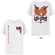  WU-TANG CLAN UNISEX T-SHIRT: SWORDS (BACK PRINT)  WTC 5