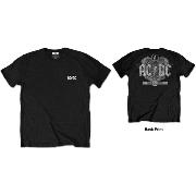 AC/DC Unisex T-Shirt: Black Ice  AC DC 14
