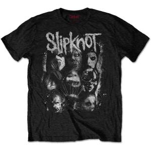 Slipknot  WANYK White Splatter (Black) (Back Print) SLIPKNOT 3