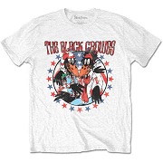 THE BLACK CROWES UNISEX T-SHIRT: AMERICANA BLACK C1