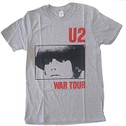  U2 UNISEX TEE: WAR TOUR U2 2